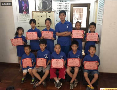 美国加州圣地亚哥育才中文学校围棋夏令营